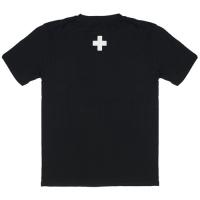 PLACES+FACES SHORT SLEEVE REFLECTIVE T-SHIRT / BK