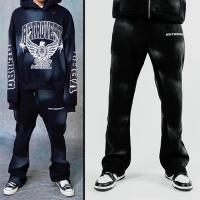 RETROVERT FLARE COAL SWEATPANTS