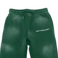 RETROVERT FLARE GREEN SWEATPANTS
