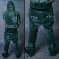 RETROVERT FLARE GREEN SWEATPANTS