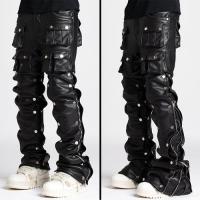 GUAPI OBSIDIAN BLACK PREMIUM LEATHER PANTS