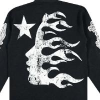 HELLSTAR INNED STAR LONGSLEEVE BLACK