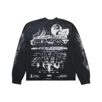 HELLSTAR LIBERTY RECORDS LONGSLEEVE VITAGE BLACK
