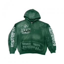 RETROVERT DESTROYER MATCHING ZIP-UP GREEN