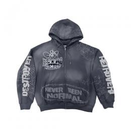 RETROVERT DESTROYER MATCHING ZIP-UP GREY