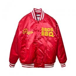 HEADGEAR CLASSICS FRIDAY AFTER NEXT BROS. BBQ POPS SATIN JACKET
