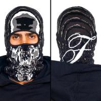 FRESH.i.AM FACESCAN BALACLAVA BEANIE - Carbon