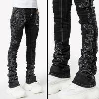 GUAPI VINTAGE BLACK PAISLEY DENIM