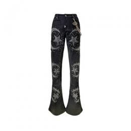 GUAPI WAXED CALLIGRAPHY DENIM