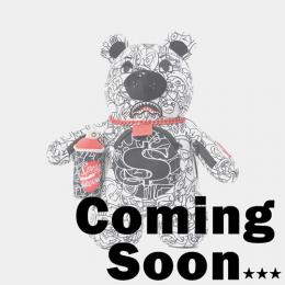 SPRAYGROUND DRIPPY DOODLE BEAR 16 INCH
