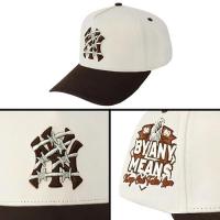 TWO18 WORLD FAMOUS NY SNAPBACK CAP - DOWN TOWN BROWN