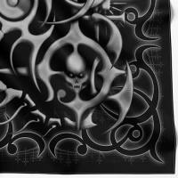 DND4DES SKELETON NOTE HEADSCARF