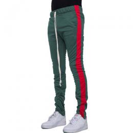 EPTM TRACK PANTS - GREEN/RED