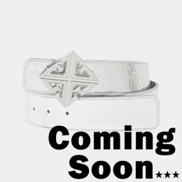 GUAPI CHROME LEATHER BELT