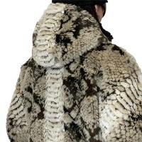 ThoughtWeFriends SNAKES JACKET 2.0 FAUX FUR JACKET WITH HOOD