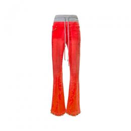 GUAPI CRIMSON RED PIERCING SWEAT PANTS