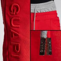 GUAPI CRIMSON RED PIERCING SWEAT PANTS