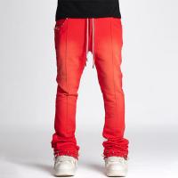 GUAPI CRIMSON RED PIERCING SWEAT PANTS