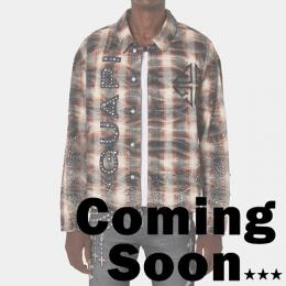 GUAPI MOCHA RHINESTONE FLANNEL