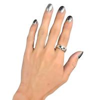 DND4DES HONEYSUCKLE PATTERN SMALL RING